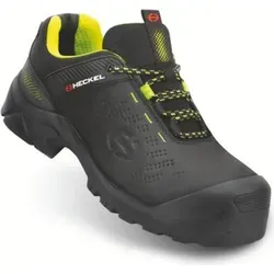 Heckel Sicherheitsschuh schwarz 47 (Weite 11) - Arbeits- & Schutzkleidung, robuster Sicherheitsschuh in Größe 47 (Weite 11) für optimalen Tragekomfort und Schutz bei der Arbeit.