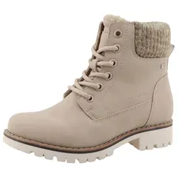 Tom Tailor Kids 4270080022 Mode-Stiefel, Cream, 32 EU - Wanderschuhe für Kinder, schlichtes Design und warme Fütterung für komfortable Abenteuer im Freien.