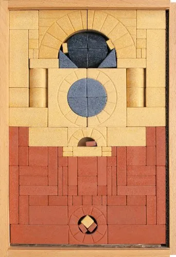 Anker Steinbaukasten Ergänzungskasten 8 A - Bauklötze & Bausteine, ideal zur Erweiterung bestehender Anker-Sets für kreative Bauprojekte.