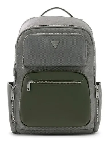 GUESS BERNA SQUARED RUCKSACK in grün von GUESS