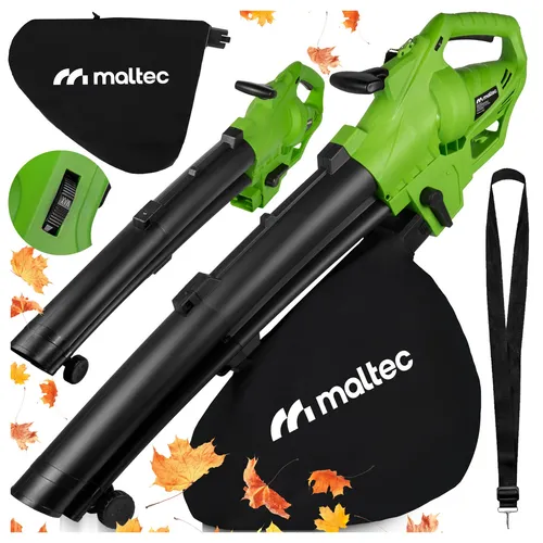 MalTec Elektro Laubbläser Laubsauger 3500W