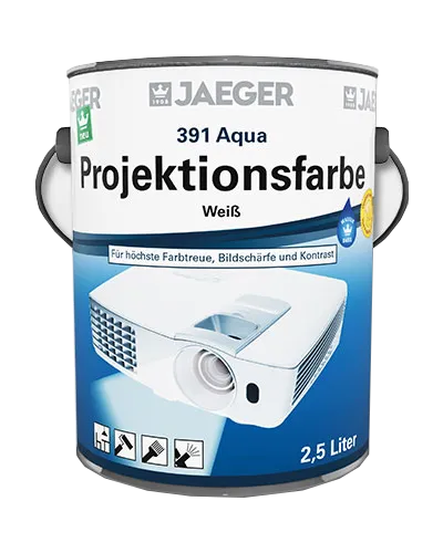 Jaeger Aqua Projektionsfarbe Weiß 2,5l von Jaeger