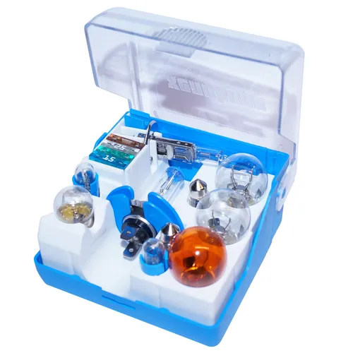 14tlg XENOHYPE H4 Ersatzlampenkasten Ersatzlampenbox Ersatzlampenset 12V