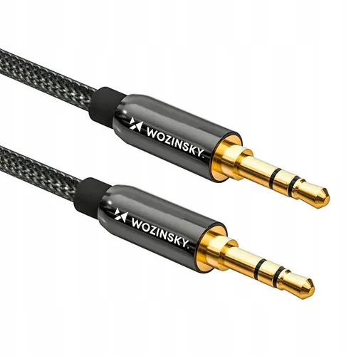 WOZINSKY AUX-KABEL 1,5M MINI-Klinkenstecker 2X FÜR IPHONE-LAUTSPRECHER LAPTOP