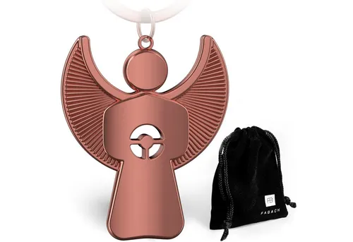 FABACH Schlüsselanhänger Schutzengel Pikto mit Lenkrad - Geschenk Glücksbringer Führerschein