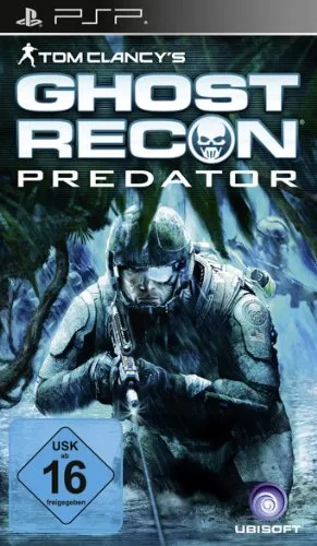 Tom Clancy's Ghost Recon - Predator für Sony PSP - Actiongeladenes Strategiespiel für PSP, erlebe packende Missionen und taktische Einsätze im Ghost Recon Universum.