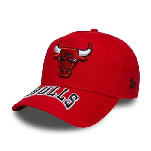 New Era A-Frame Trucker Cap - Chicago Bulls Visor - Verstellbare 9Forty A-Frame Snapback mit atmungsaktivem Netzrücken, ideal für sportliche Looks und Freizeit.