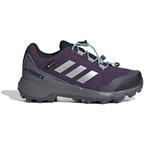 adidas Terrex Kid's Terrex GTX - Multisportschuhe UK 6 | EU 39 grau - Laufschuhe für Kinder, wasserdicht dank GORE-TEX und mit praktischer Schnellschnürung, ideal für Wanderungen und Outdoor-Abenteuer.