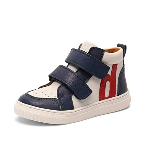 Bisgaard Jaxon Sneaker für Jungen, Weiß, 31 EU - Sneaker für Jungen aus atmungsaktivem Leder mit verstellbaren Klettverschlüssen für einfache Handhabung und rutschfester Sohle für optimalen Komfort und Stabilität.