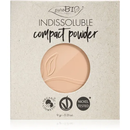 puroBIO Cosmetics Indissouble Kompaktpuder Ersatzfüllung Farbton 02 9 g