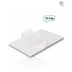 Pergaplus 1/8 Bogen - Hochwertiges Einschlagpapier für Lebensmittel - Sonstiges Küchenzubehör - Sicher und ansprechend verpacken mit 12,5 kg umweltfreundlichem Pergamentersatzpapier, ideal für vielseitige Anwendungen in der Lebensmittelindustrie und darüber hinaus.