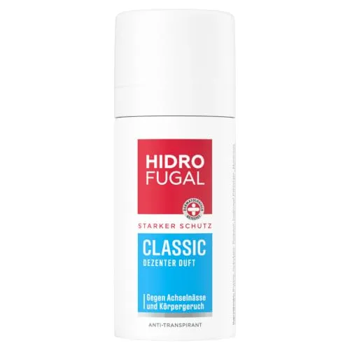 Hidrofugal Classic Spray Mini 35 ml | Starker Geruchs- und Schweißschutz, sanft zur Haut, leicht parfümiertes Antitranspirant für Frauen und Männer, Reisegröße