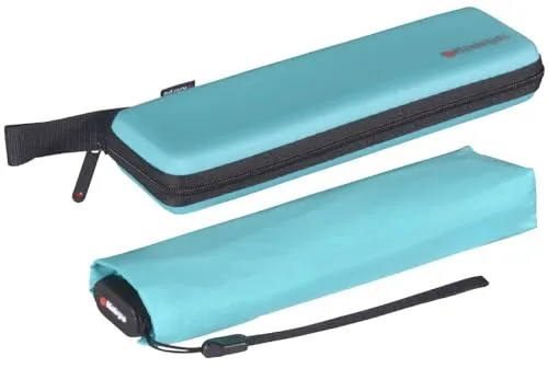 Knirps US.050 Ultra Light Slim Taschenschirm in blau von Knirps