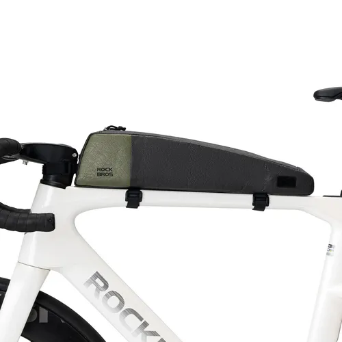 ROCKBROS Rahmentasche Ultraleichte Fahrradtasche Lenkertasche wasserabweisend für Rennrad MTB & Faltrad 0,9L