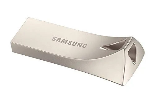 Samsung MUF-64BE3/EU BAR Plus 64 GB Typ-A USB 3.1 Flash Drive Champagne Silber