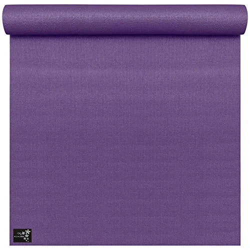 Yogamatte Yogimat® Basic XXL Aubergine - Sportmatte für Yoga, besonders rutschfest und allergikergeeignet, mit großzügigen Maßen für optimalen Komfort und Bewegungsfreiheit.