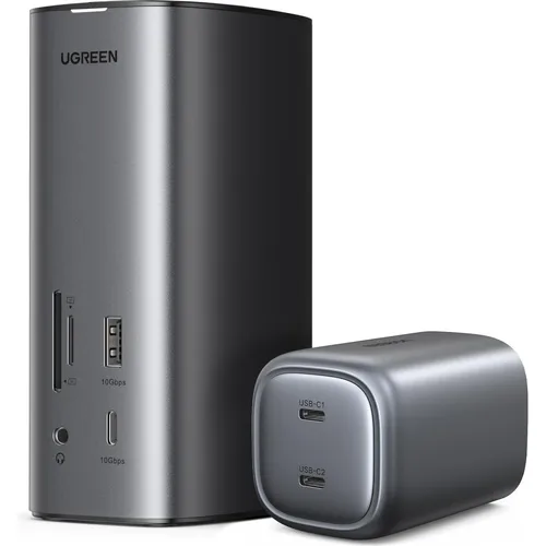 Produktbild UGREEN USB-C Multifunctional Docking Station (12-in-1)