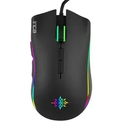 INCA Gaming Maus IMG-349 6400 DPI, RGB, 7 Tasten, USB, SW retail Eingabe / Ausgabe Mäuse &