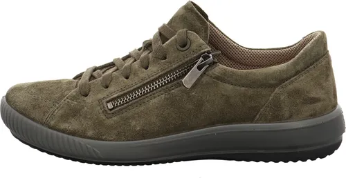 Legero Tanaro 5.0 - Bequeme Damensneaker in Grün - Sneaker mit herausnehmbarem Wechselfußbett und rutschhemmender Sohle, ideal für Alltag und Freizeit. Der seitliche Reißverschluss sorgt für schnellen Einstieg und hohen Tragekomfort.