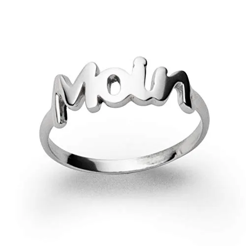 DUR Ring Moin aus 925 Sterling Silber, Größe: 54, R5273.54