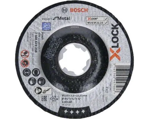 X-LOCK Expert for Metal Trennscheibe gekröpft A 30 S BF, 115x2,5x22,23 mm