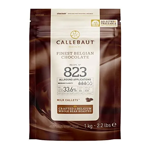 CALLEBAUT Recipe No. 823 Kuvertüre Callets 1kg von Callebaut