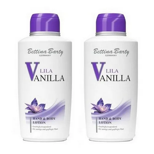 Bettina Barty Lila Vanilla Hand & Body Lotion 2x500 ml