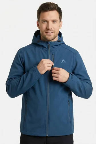 McKinley Herren Watana Jacke XXL - Windbreaker für optimale Wärme und Schutz, mit verstellbaren Ärmeln und reflektierenden Details für mehr Sicherheit bei Outdoor-Aktivitäten.
