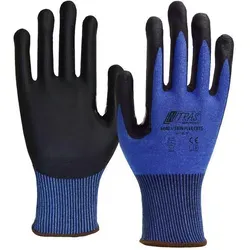 Nitras Schnittschutzhandschuhe Skin Flex 6640 CUT 5 - Arbeitshandschuhe mit hohem Schnittschutz (Leistungsstufe 5) und perfekter Passform, ideal für sichere Arbeiten in risikobehafteten Umgebungen.