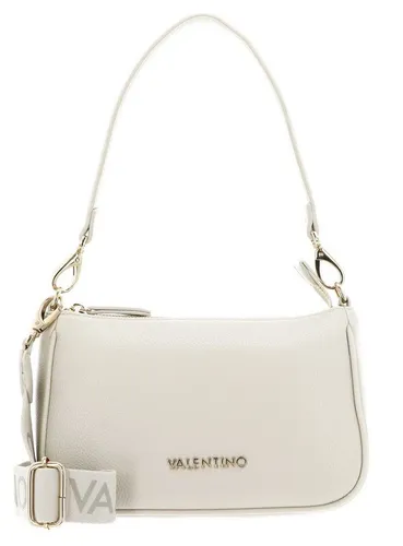VALENTINO BAGS Schultertasche Shoulderbag, Ecru - Umhängetasche aus hochwertigem Polyurethan, mit abnehmbarem und verstellbarem Schulterriemen, ideal für stilvolle Auftritte.