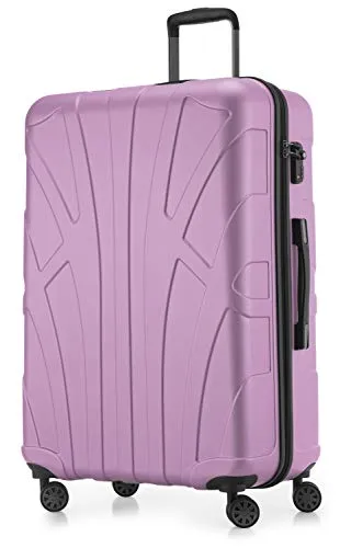 suitline - großer Hartschalen-Koffer 76 cm, TSA, 96-110 Liter, extrem robust und ideal für Reisen von 2-3 Wochen
