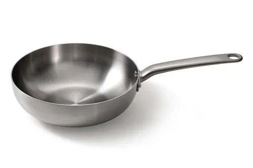Skottsberg Edelstahl-Wok 28 cm - Bratpfanne mit innovativer Tri-Ply-Technologie für optimale Hitzeverteilung, langlebig und pflegeleicht – ideal für gesunde Wok-Gerichte.