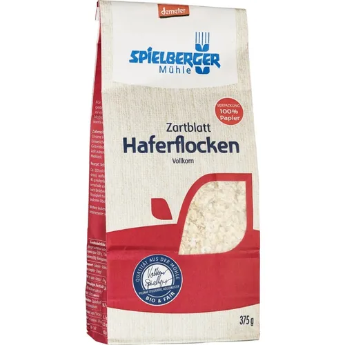 Haferflocken Zartblatt Demeter 375g | SPIELBERGER MÜHLE von SPIELBERGER MÜHLE