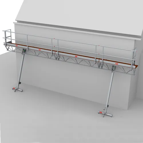 Altrex Modulare Dreiecksbühne Euro 3-5 mit Handwinde von Altrex