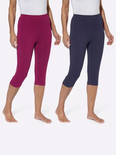 Sieh an! Jogginghose Capri-Leggings (2-tlg)