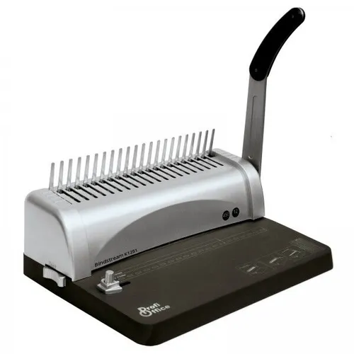 ProfiOffice Bindstream K1251 Bindemaschine - Bindegerät für bis zu 450 Blatt, ideal für professionelle Anwendungen mit Plastikrückenbindung und kompakten Maßen.