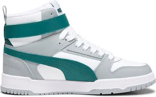 Puma RBD Game Jr Sneaker - Mid-Cut Kinderschuhe EU 39 - Sneaker für Kinder mit Mid-Cut-Schnitt, stylisches Design und bequeme Schnürung. Ideal für aktive Kids und Fans der Pop- und Basketballkultur.