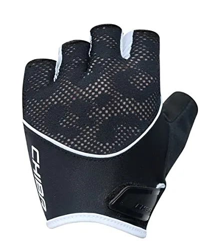 Chiba Lady Gel Fahrradhandschuhe Größe M, Weiß - Atmungsaktive und robuste Fahrradhandschuhe mit Gelpolster für höchsten Komfort. Ideal für lange Touren und E-Bike-Fahren, speziell für Frauenhände designt.