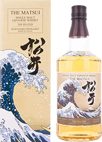 Matsui Whisky THE MATSUI Single Malt Japanese Whisky THE PEATED CASK 48% Vol. 0,7l - Exquisiter japanischer Single Malt Whisky mit torfiger Reifung, ideal für Liebhaber intensiver Aromen. Perfekt für puren Genuss oder als Begleiter zu gegrilltem Fleisch und hochwertigen Zigarren.