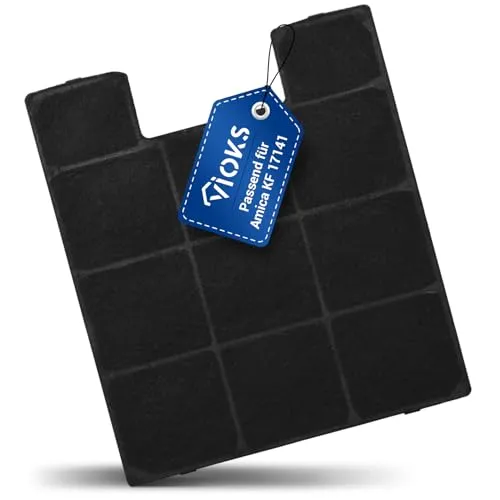 VIOKS Aktivkohlefilter/Filter Dunstabzugshaube Einbau & Ersatz für Amica KF 17141 KF 17147 OKC 623 S und Viele Andere Abzugshaube Filter Aktivkohle Dunstabzug & Filter für Dunstabzugshaube Umluft