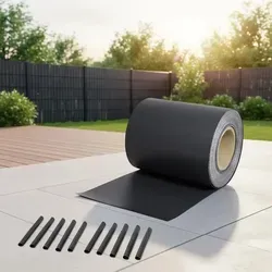 35m PVC Sichtschutzstreifen für Doppelstabmatten Zaun - Anthrazit - 35M PVC Sichtschutzstreifen für Doppelstabmatten Zäune, blickdicht und wetterfest. Ideal für mehr Privatsphäre im Garten oder auf dem Balkon. Einfache Montage mit Clips, robust und pflegeleicht.