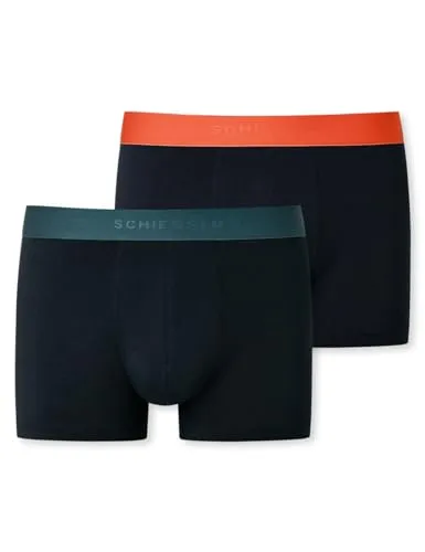 Schiesser Langer Boxer 95/5 Organic Cotton (2-St) - Boxershorts aus 95% Bio-Baumwolle für ultimativen Tragekomfort, elastisch und formstabil – ideal für jeden Tag im praktischen Multipack.