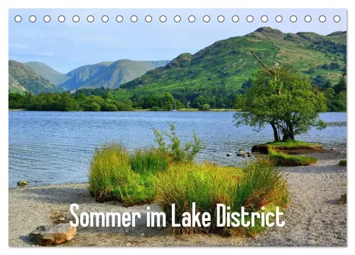 Gisela Scheffbuch | Sommer im Lake District (Tischkalender 2026 DIN A5 quer),...