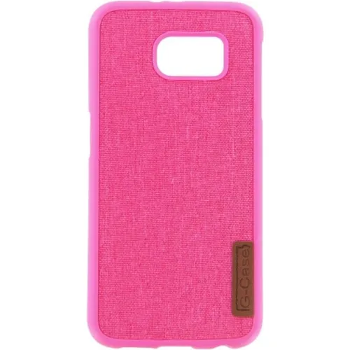 OEM Silicone Case Textile for Samsung S6 pink (Samsung Galaxy S6) (25445346)