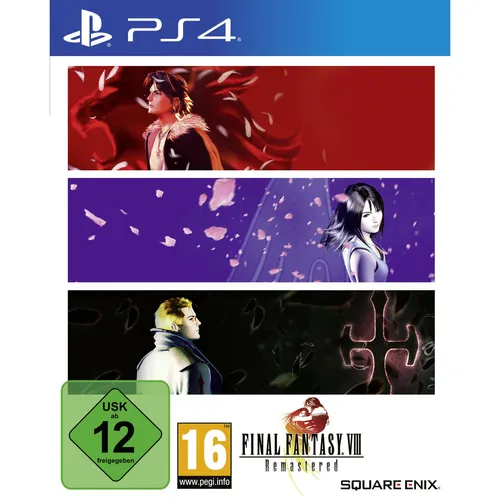 Final Fantasy VIII Remastered (PS4) - RPG-Klassiker für PlayStation 4 mit verbesserter Grafik und neuen Gameplay-Features wie Kampf-Assistent und Speed Mode – erlebe die epische Reise in HD!