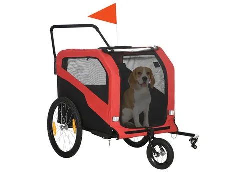 PawHut 2-in-1 Hundeanhänger von PawHut