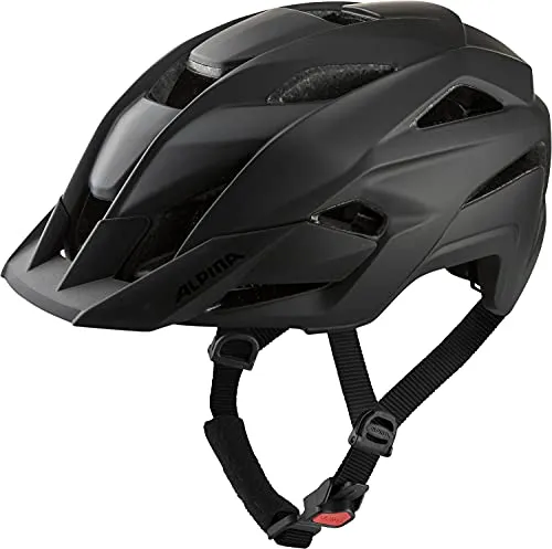 ALPINA Kamloop MTB-Fahrradhelm, Black matt, 51-55 cm