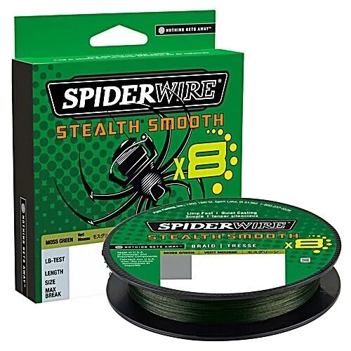 Spiderwire Stealth Smooth x8 Moss Green 0,23mm 300m