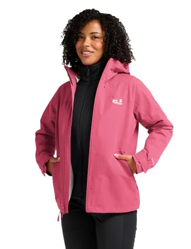 3-in-1-Funktionsjacke JACK WOLFSKIN Damen XL pink von Jack Wolfskin