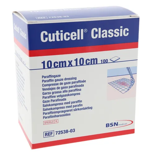 Produktbild CUTICELL Classic Wundgaze 10x10cm, 100 St